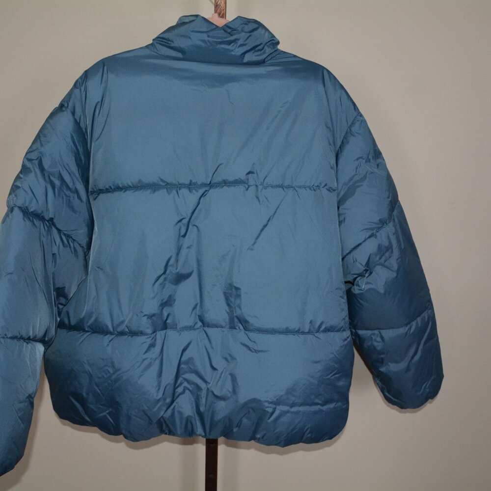 A New Day Women's Matte Puffer Jacket Coat in Light Blue XXL - New! - Picture 8 of 10